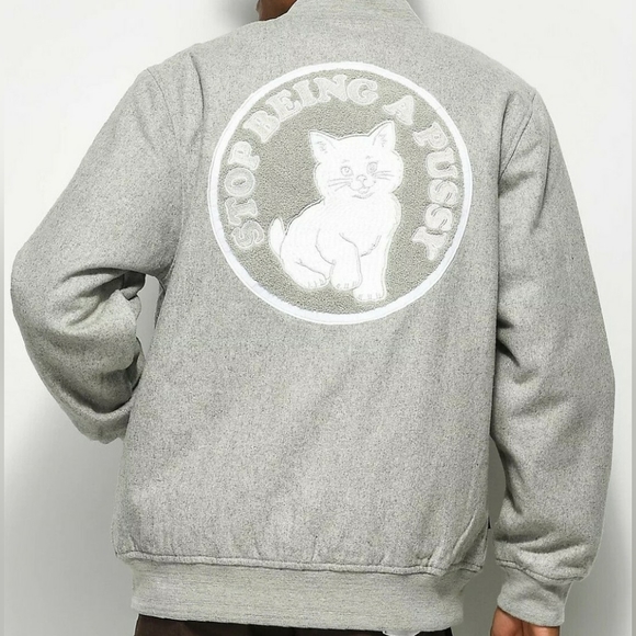 RipNDip, RARE color way and design, varsity jacket! LIKE NEW 💯 authentic. - Picture 16 of 16